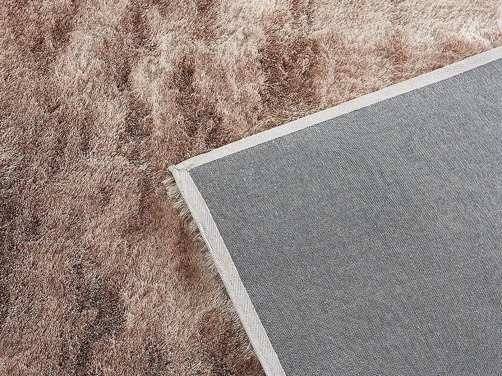 Kleed shaggy DOLCE Taupe met ecru - polyester - 160*230cm