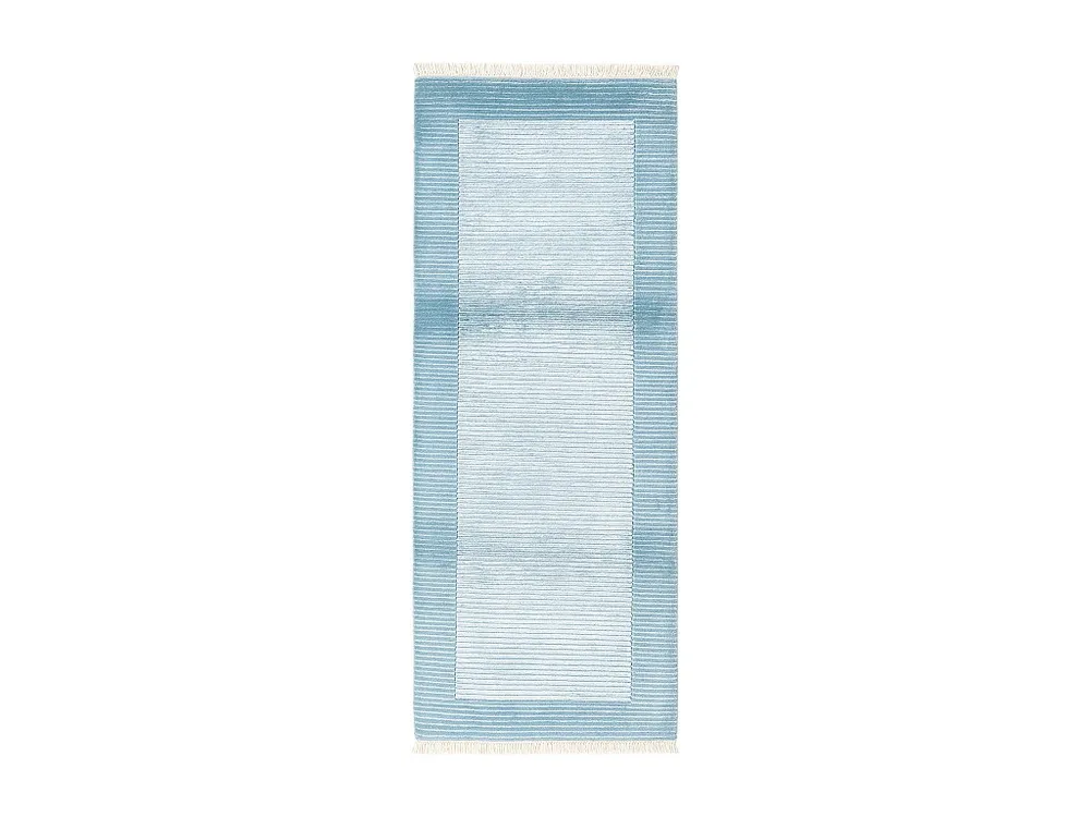 Loper-Woltapijt 198x79 Blauw Darya