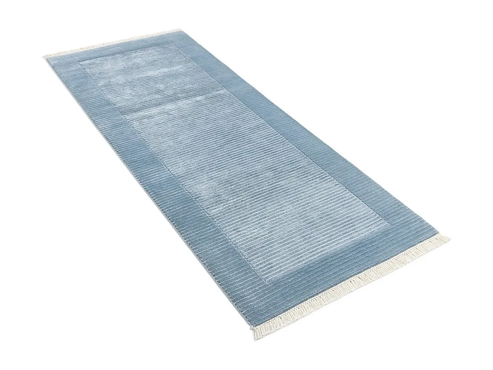 Loper-Woltapijt 198x79 Blauw Darya