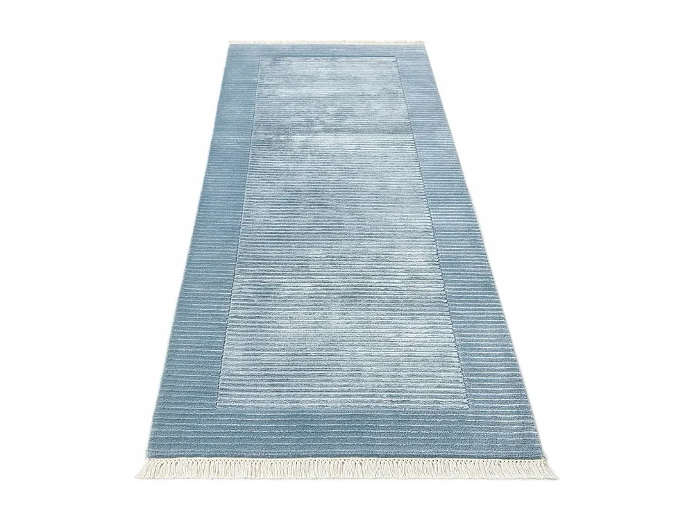 Loper-Woltapijt 198x79 Blauw Darya