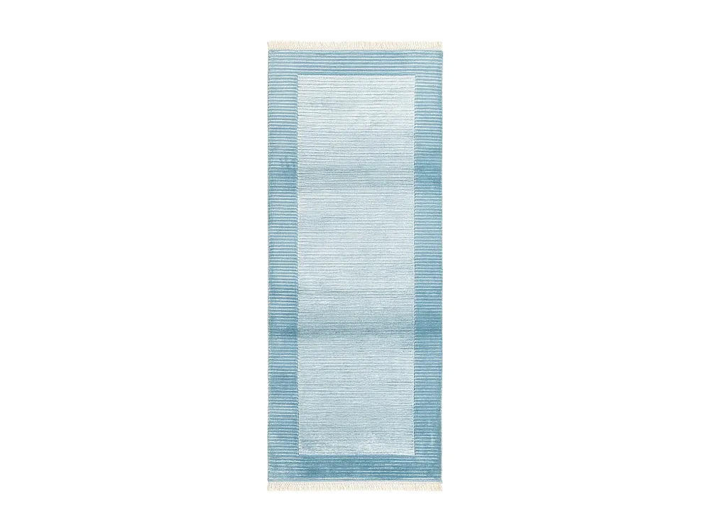 Loper-Woltapijt 198x79 Blauw Darya