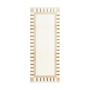 Loper-Woltapijt 198x79 Lichtbruin Darya