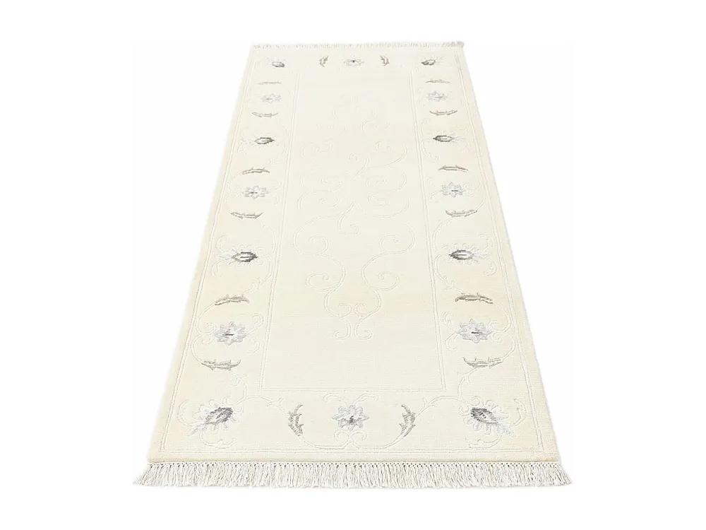 Loper-Woltapijt 198x81 Ecru Darya