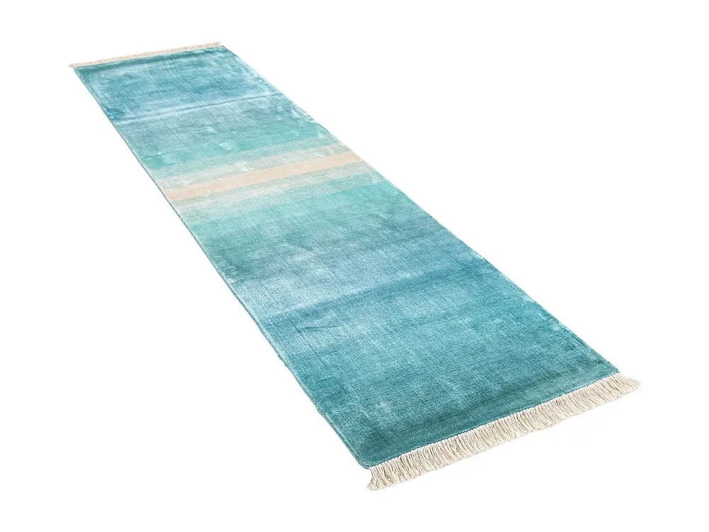 Loper-Woltapijt 295x76 Turkoois Darya