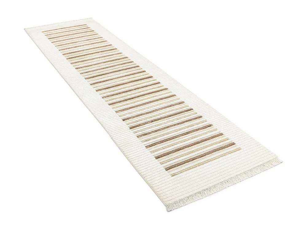 Loper-Woltapijt 302x79 Lichtbruin Darya