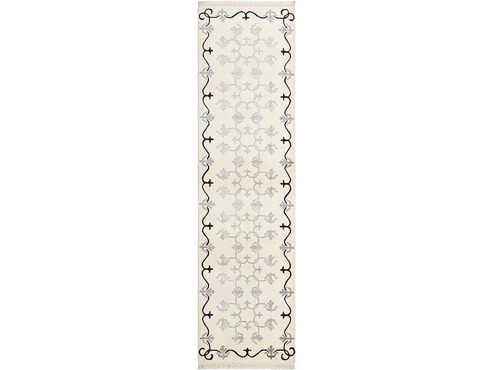 Loper-Woltapijt 302x79 Natuurtint Darya