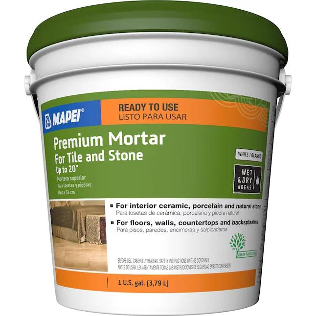 MAPEI Exclusief Mortar 1-Gallon Ceramic Tile Mastic
