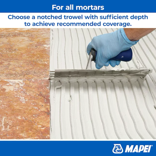 MAPEI Mosaic and Glazen Tile White Thinset Tile Mortar (10-lb)