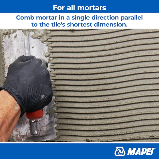 MAPEI Mosaic and Glazen Tile White Thinset Tile Mortar (10-lb)