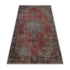 Modern tapijt MUNDO E0691 ornament, ouderwets outdoor rood / beige 120x170 cm