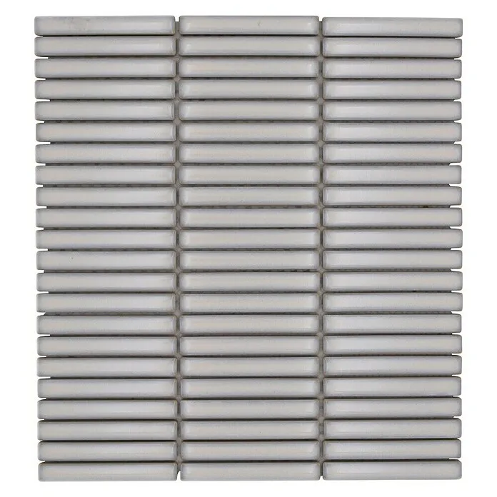 Mozaïektegel stroken CG BBM 31 - 30,8 x 28,2 cm, Zwart, Glanzend