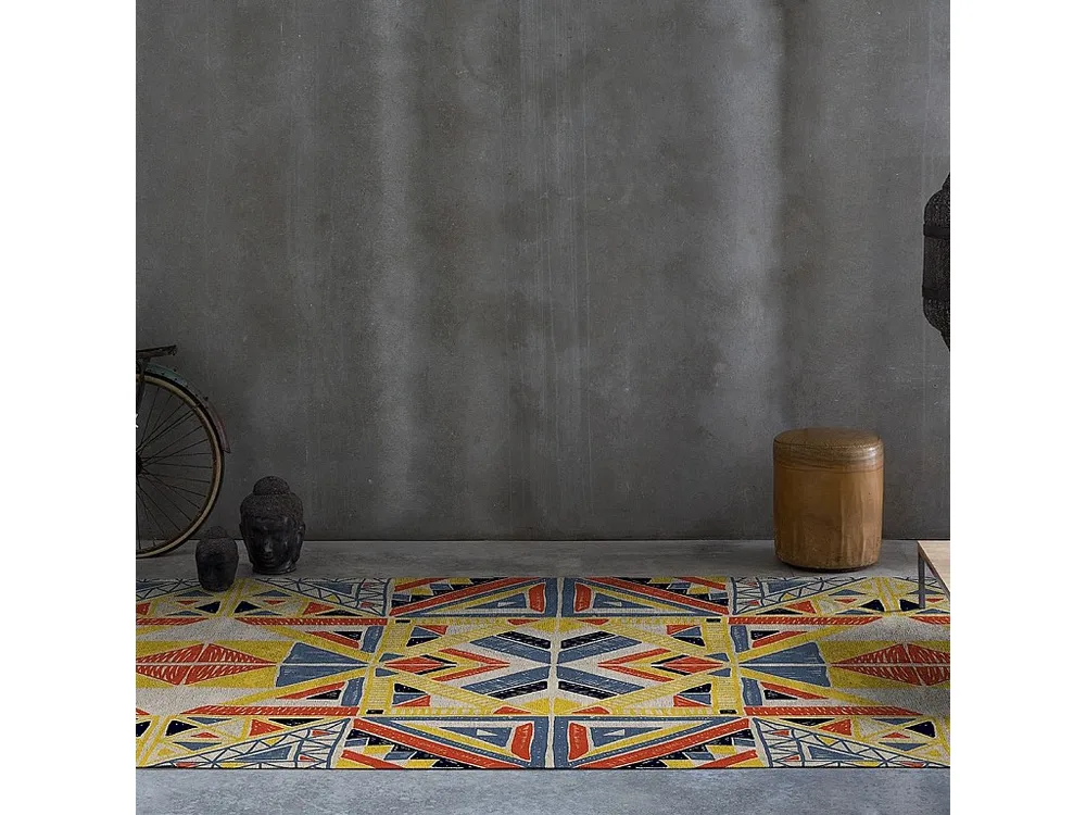 Rodier Tensival trival veelkleurig vloerkleed 120x170 cm