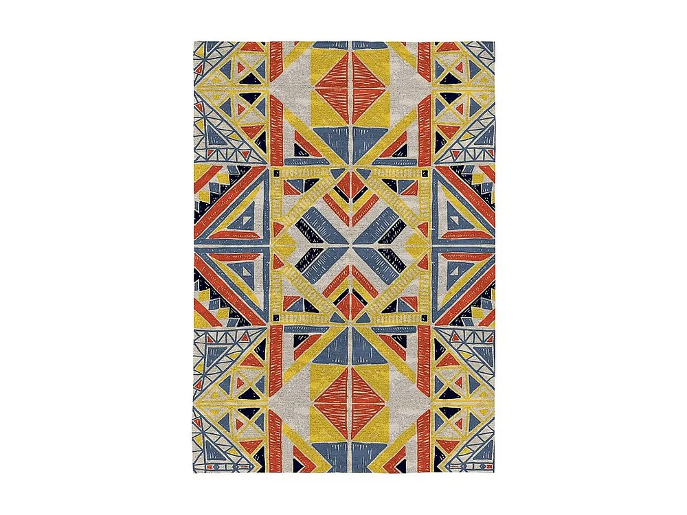 Rodier Tensival trival veelkleurig vloerkleed 120x170 cm