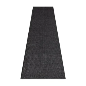 Sisal tapijt, loper TIMO 0000 buitenshuis zwart 70x250 cm