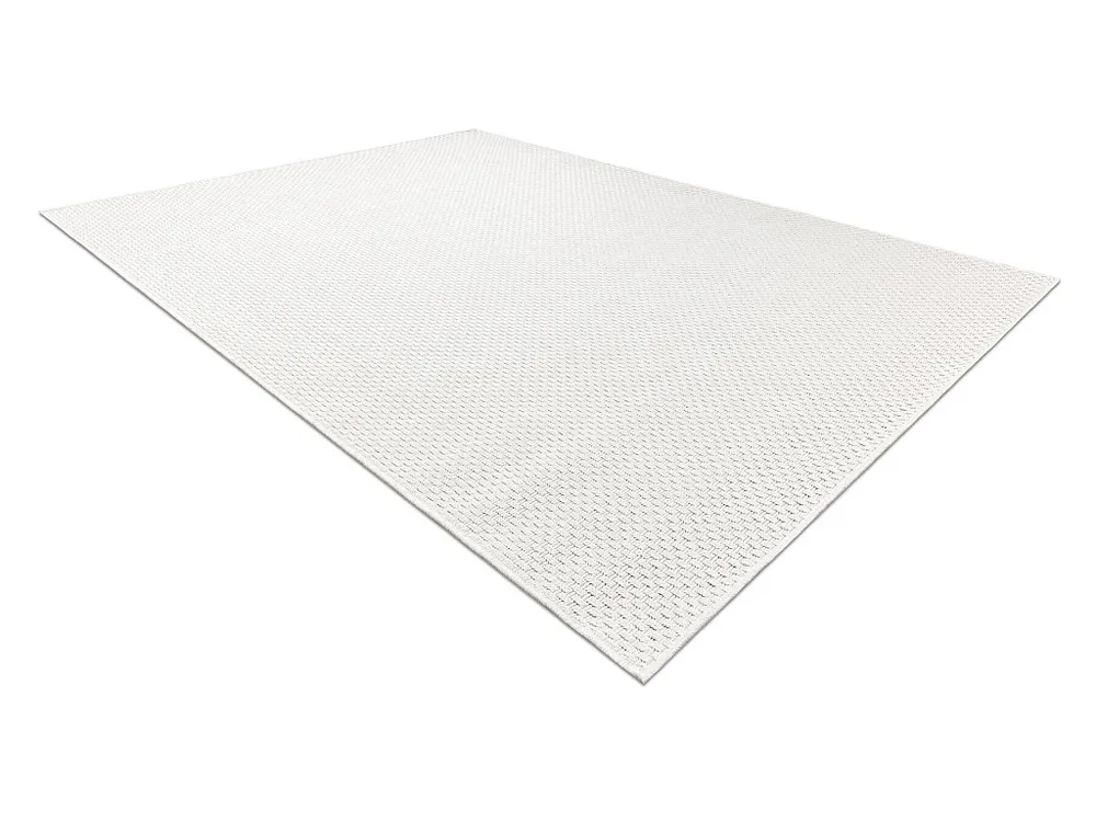 Sisal tapijt TIMO 6272 buitenshuis wit 60x100 cm