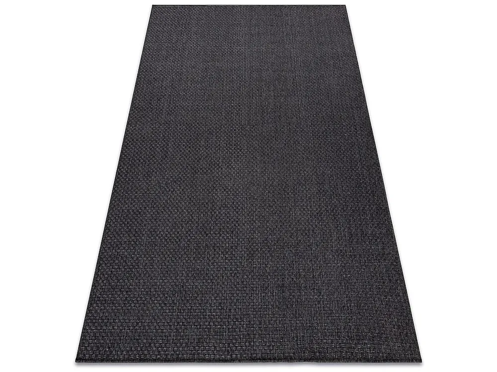 Sisal tapijt TIMO 6272 buitenshuis zwart 160x220 cm