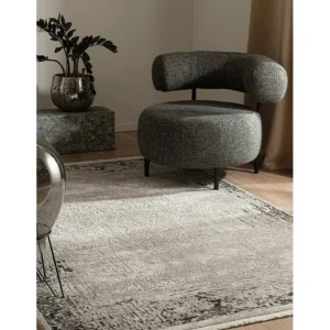Tapijt 160x160 Grijs Davos Elegance