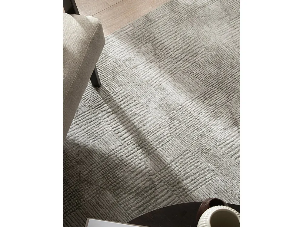 Tapijt 160x160 Grijs Davos Onfeilbaar