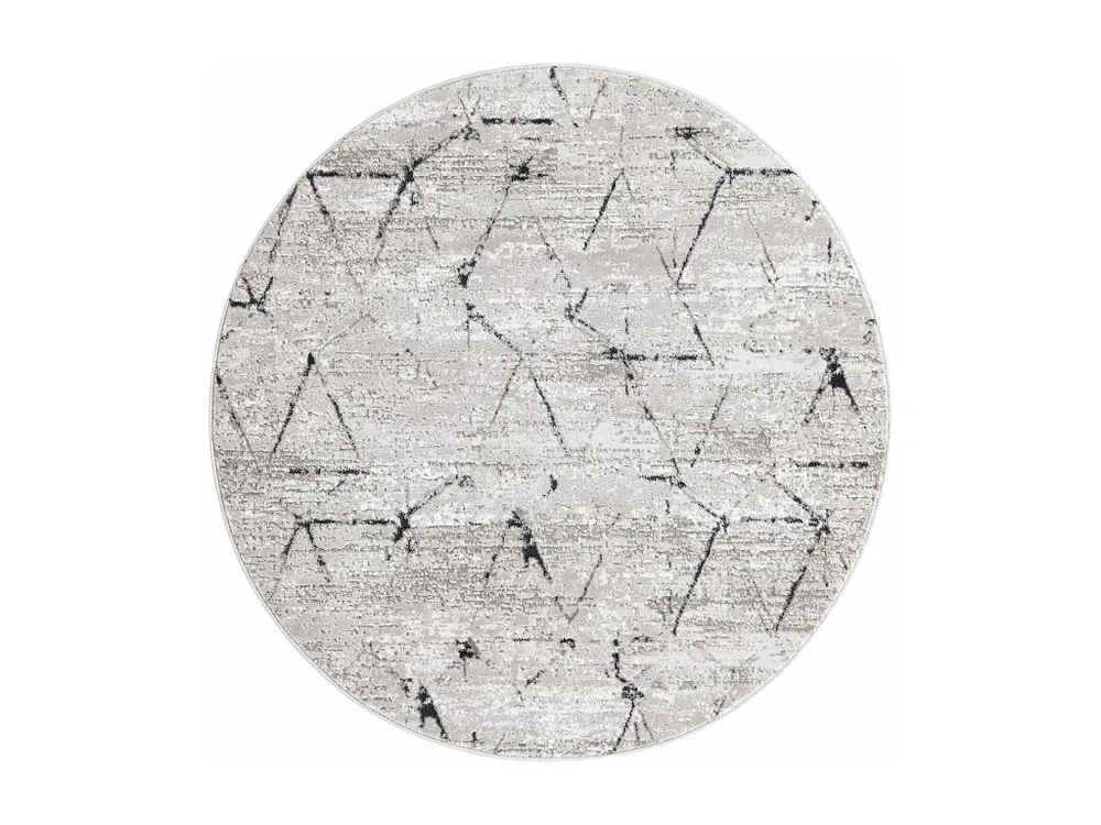 Tapijt 160x160 Grijs Davos Spice