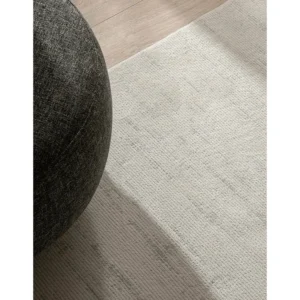 Tapijt 160x160 Lichtgrijs Davos Linija