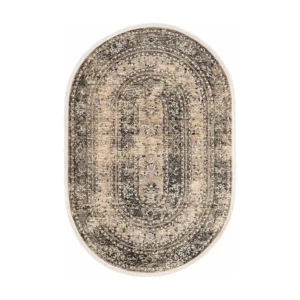 Tapijt 185 x 125 Crème Zora Contemporain