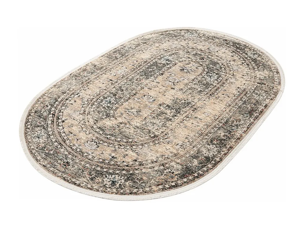Tapijt 185 x 125 Crème Zora Contemporain