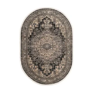 Tapijt 185 x 125 Grijs Zora Classical