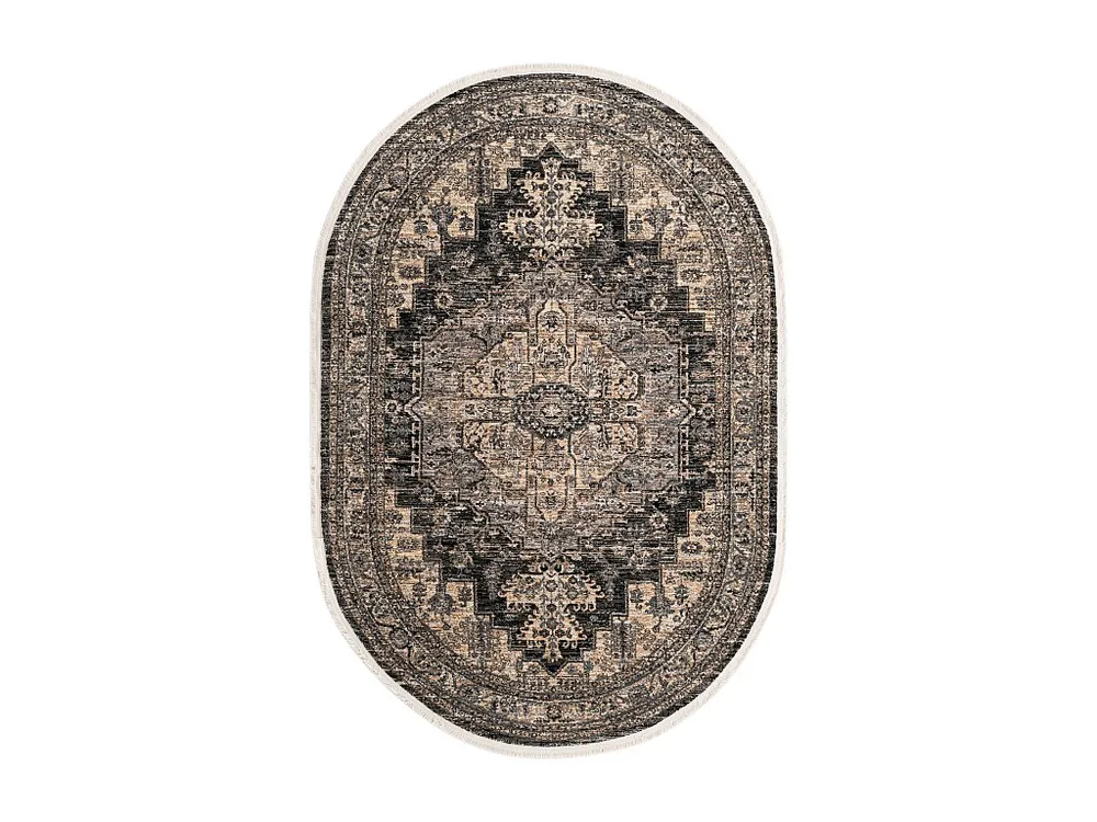 Tapijt 185 x 125 Grijs Zora Classical