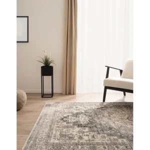 Tapijt 185 x 125 Grijs Zora Classical