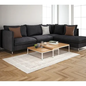 Tapijt 185x125 Lichtbruin Airolo