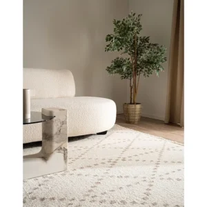 Tapijt 185x125 Wit St. Gallen Folklore