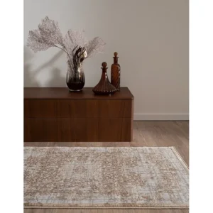 Tapijt 185x62 Grijs Bern Shimmer