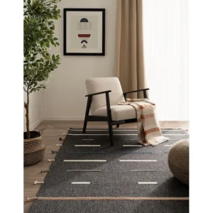 Tapijt - 230x160 - Antraciet - Juniper Boho