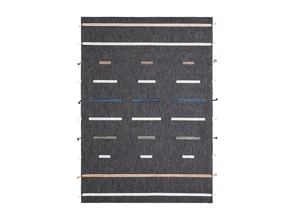 Tapijt - 230x160 - Antraciet - Juniper Boho