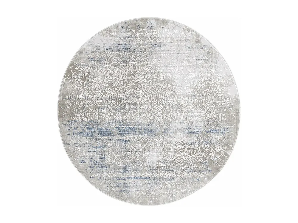 Tapijt 240x240 Grijs Blauw Davos Charme