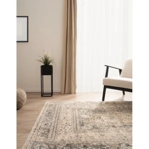 Tapijt 245 x 155 Crème Zora Strak
