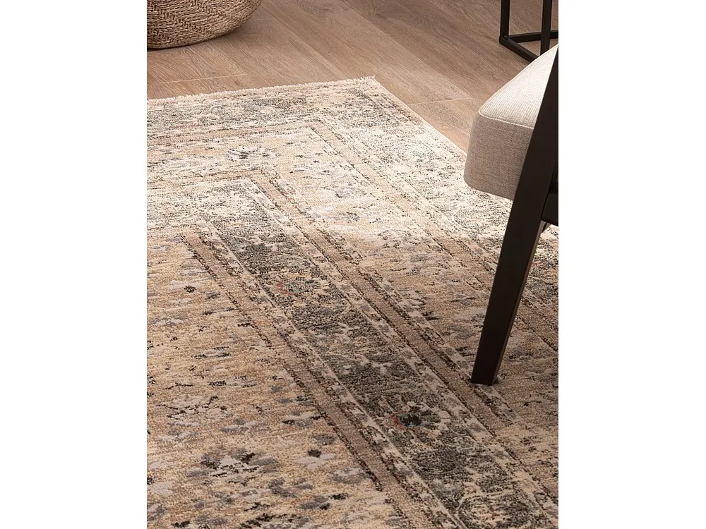 Tapijt 245 x 155 Crème Zora Strak