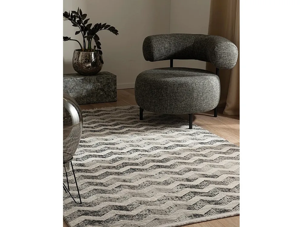 Tapijt 245x160 Grijs Davos Grecian