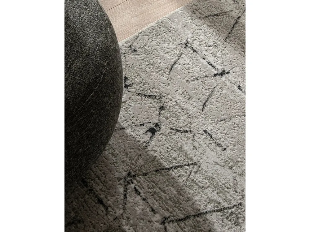 Tapijt 245x160 Grijs Davos Spice