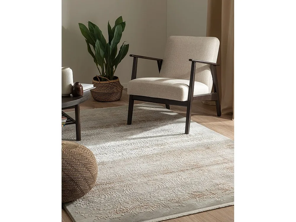 Tapijt 245x160 Grijs Natuurtint Davos Charme