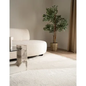 Tapijt 245x160 Wit St. Gallen Stevig