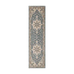 Tapijt 300 x 80 Blauw Zora Classical