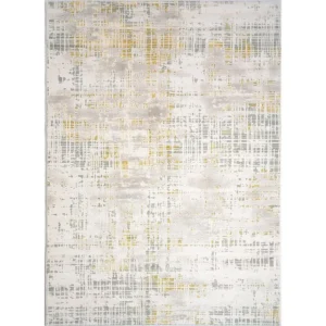Tapijt 300x80 Ecru Royal Grid