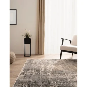 Tapijt 305 x 245 Grijs Zora Contemporain