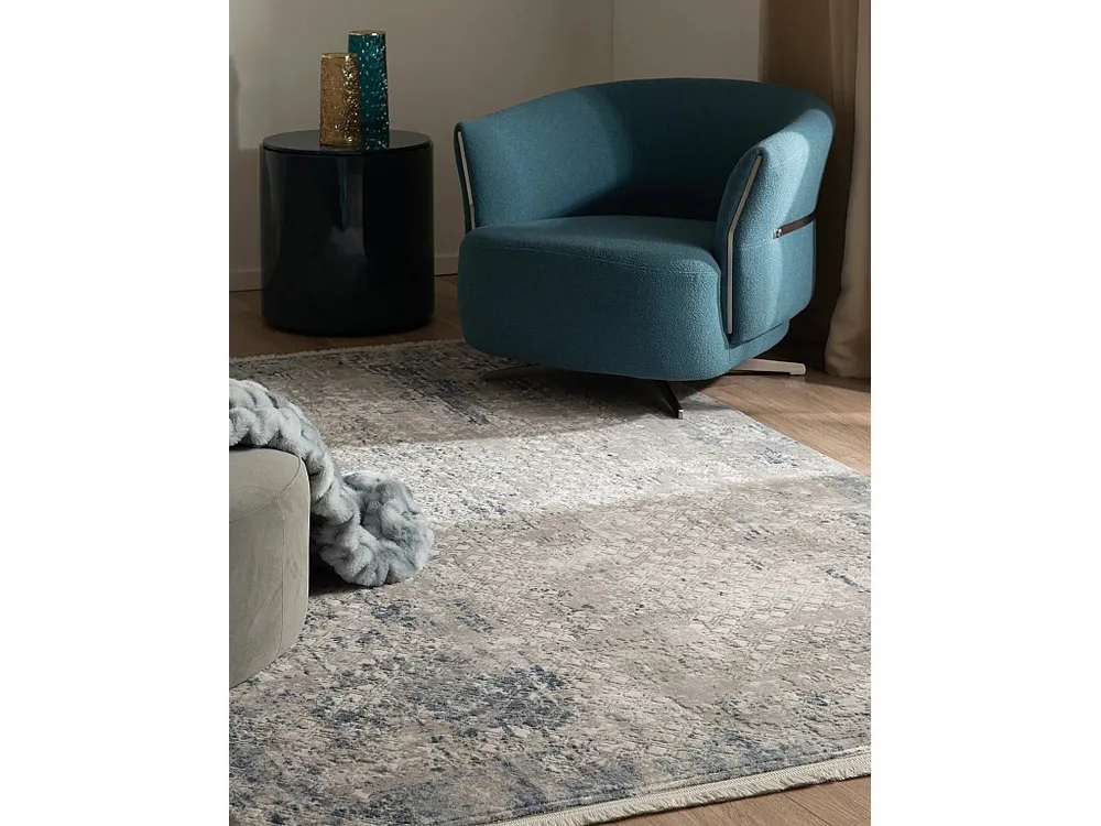 Tapijt 305x240 Blauw Davos Magic