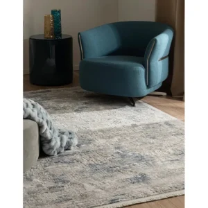 Tapijt 365x275 Blauw Davos Excellence