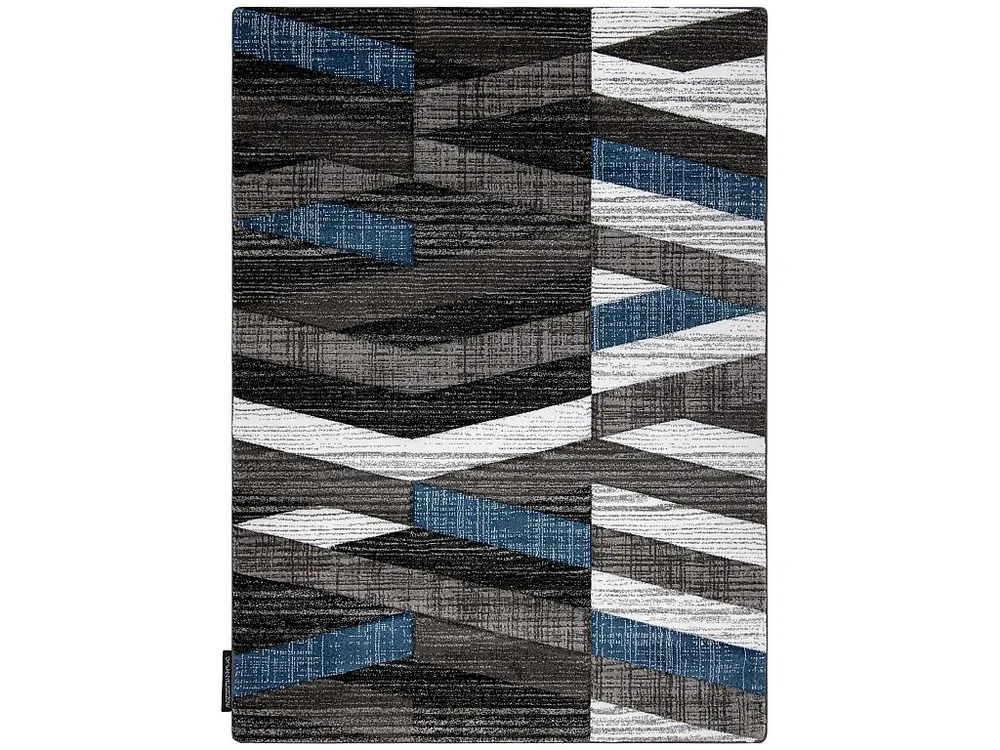 Tapijt ALTER Bax Strepen blauw 240x330 cm