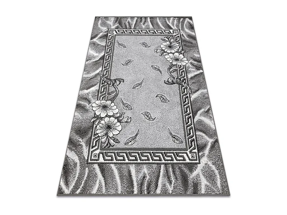 Tapijt BCF Morad TRIO Onveranderd bladje, bloemen - grijskleuring 160x220 cm