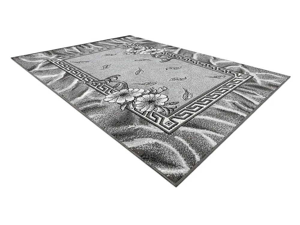 Tapijt BCF Morad TRIO Onveranderd bladje, bloemen - grijskleuring 160x220 cm