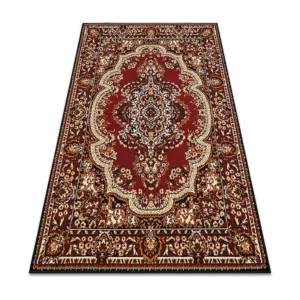 Tapijt BCF Morad WIOSNA Onveranderd ornament - bordeauxrood 140x200 cm